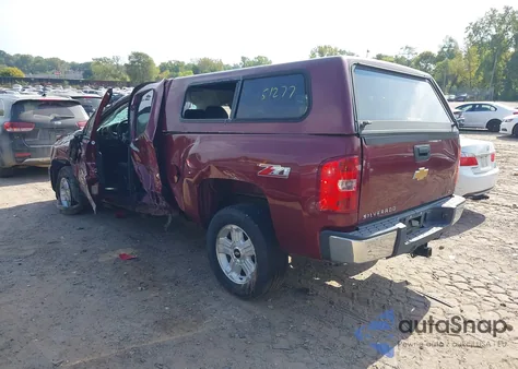 2013 Chevrolet Silverado 1500 Lt из США, поврежденный, VIN 1GCRKSE73DZ131623